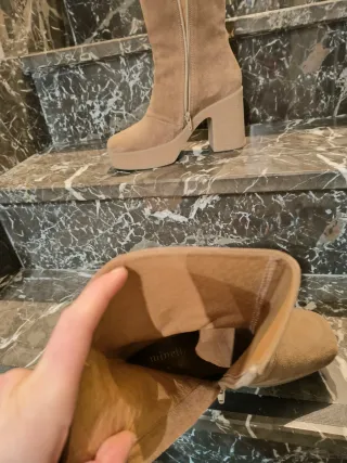 Botines Minelli Beige Talla 38