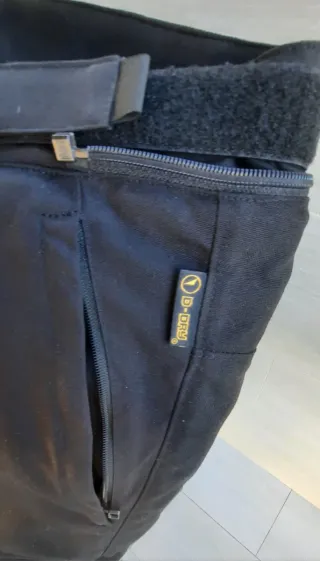 Pantalones de moto negros Dainese