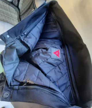 Pantalones de moto negros Dainese