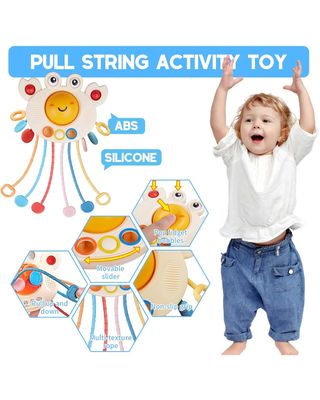 ★ Juego Montessori 5 en 1 para Bebés 6M+