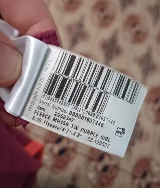 Polar niña rosa/morado