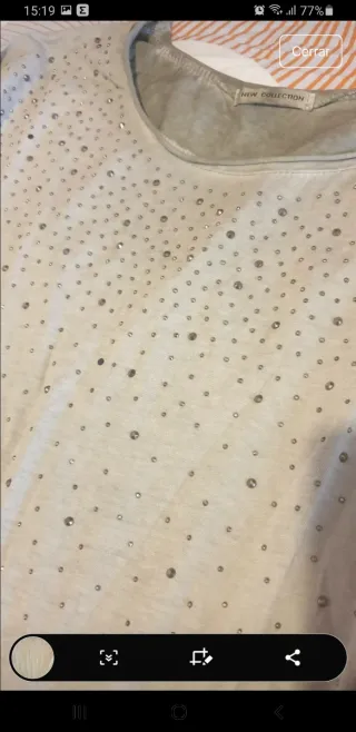 Pack 2 Camisetas Mujer Brillantitos Manga Larga TL