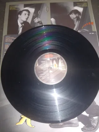 LP Nacha Pop - Dibujos Animados PRIMERA ED 1985