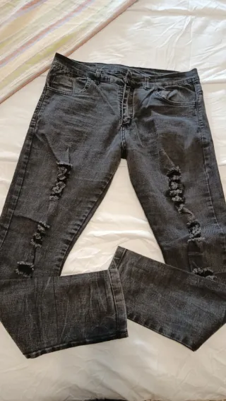 Lote Pantalones Hombre Grises y negro