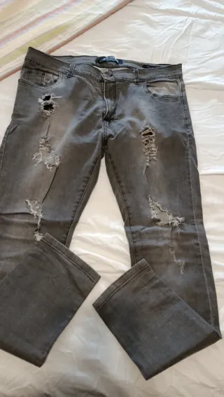 Lote Pantalones Hombre Grises y negro