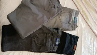 Lote Pantalones Hombre Grises y negro