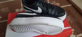 Zapatillas Nike Court Vision Mujer Negras Blanco