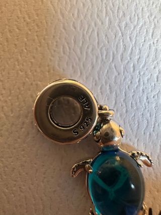 Charm Pandora Tortuga Marina Azul