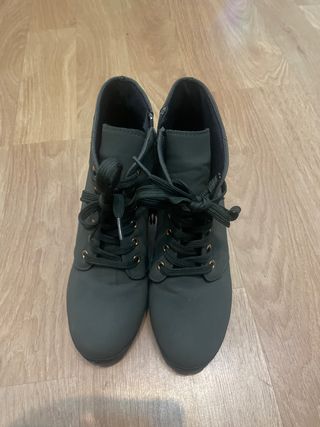 Botines verdes talla 39