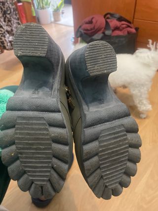 Botines verdes talla 39