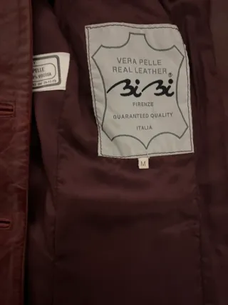 Giaccone in vera pelle made in Italy