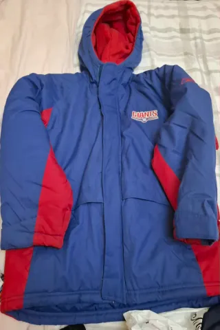 Chaqueta Giants niño azul y roja, super abrigadora