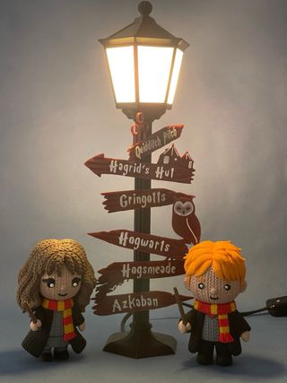 Figura Harry Potter y Lámpara Señal