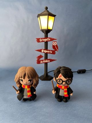 Figura Harry Potter y Lámpara Señal