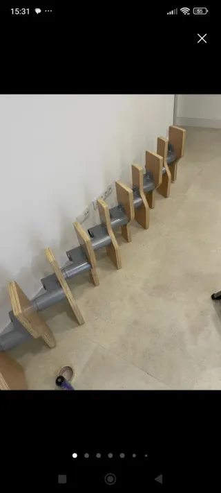 Escalera paso japonés nueva.