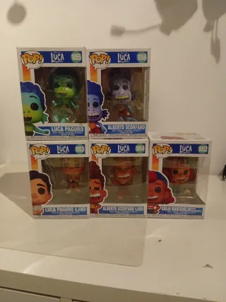 Pack Funko Pop Luca 5 Figuras