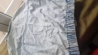 Chaqueta vaquera desgastada