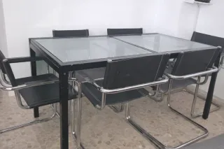 Mesa de comedor y 6 sillas