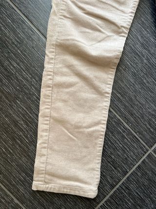 Pantaloni Pull&Bear beige a costine