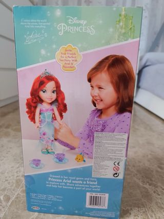 Muñeca Disney Princess Ariel Set Té