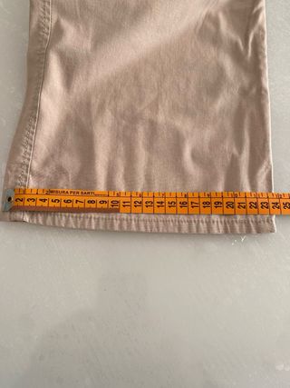 Pantalone cargo bambina beige