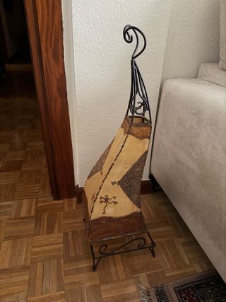 Lámpara Árabe Estructura Metálica