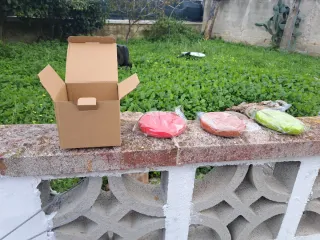 Set n.4 contenitori "salva-metà" da frigo