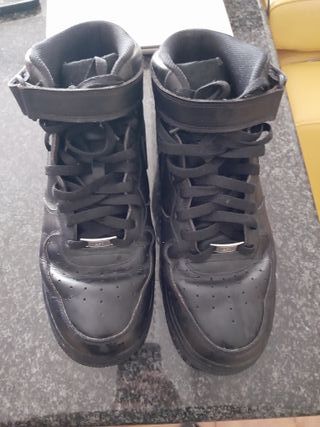 Nike Air Force 1 Mid 07 Scarpe Nere Tg 45