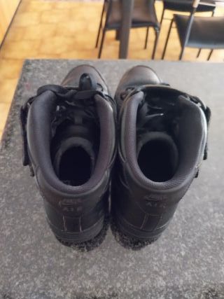 Nike Air Force 1 Mid 07 Scarpe Nere Tg 45