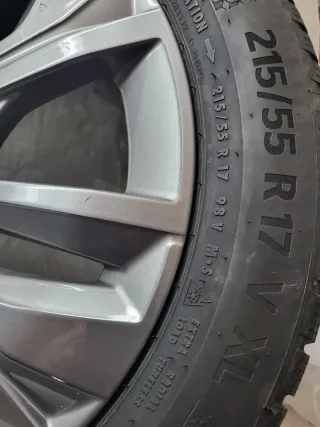 4 Continental ruedas de invierno con llantas