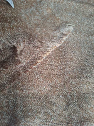 Chal bufanda El Corte Inglés Beige/Marrón Nuevo