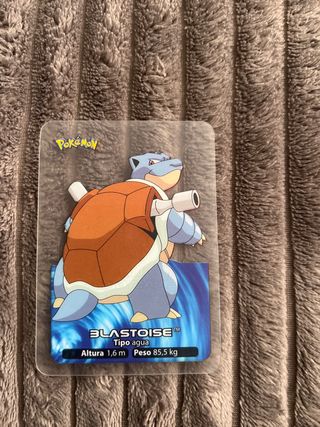 Carta Pokémon Blastoise Tipo Agua