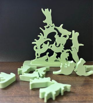 Juego de mesa Gatos apilables