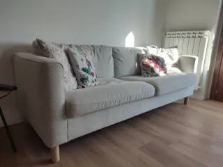 Divano 2 posti Maxi beige/multicolor