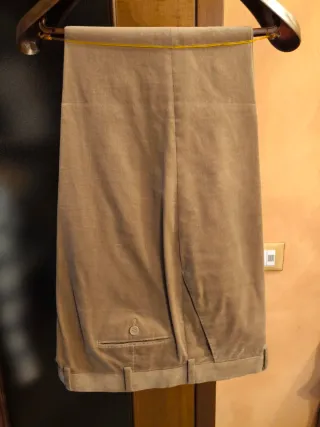 Abito Navigare beige 2 pezzi uomo taglia 56