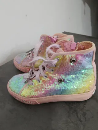 Scarpe bambina Lelly  Kelly con paillettes unicorn
