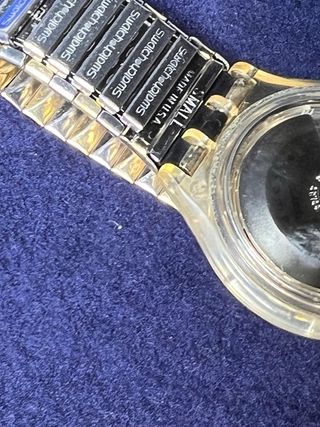 Swatch Automatic Skeleton Oro/Argento