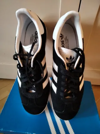 Zapatillas Adidas Gazelle Negras Talla 40