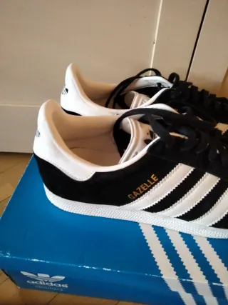Zapatillas Adidas Gazelle Negras Talla 40