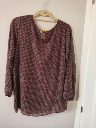 Camisa Raso Forro Mujer Multicolor