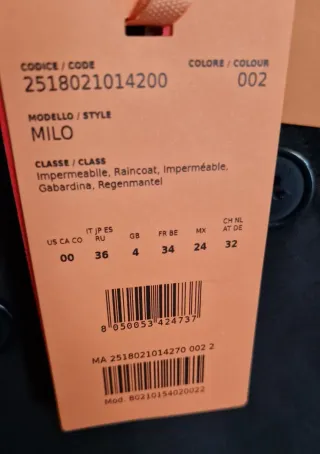 Max&Co Gabardina Azul Marino