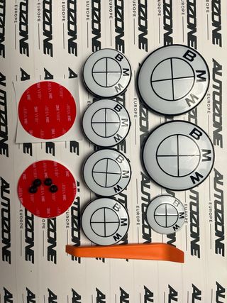 Pack emblemas BMW Full White para BMW X5 G05