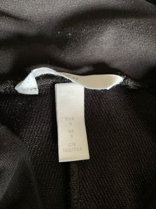 Dos Pantalones Jogger Premamá Talla S/36 Negro y g