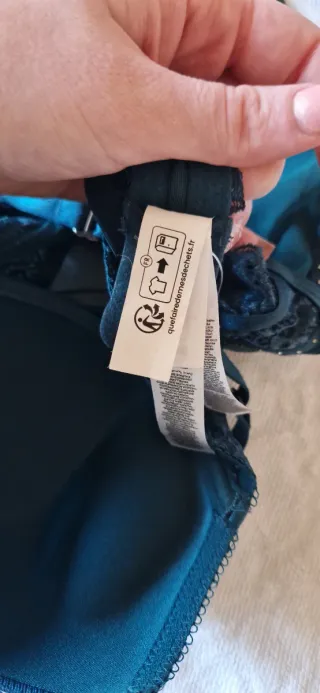 Body Intimo Pizzo Verde Acqua