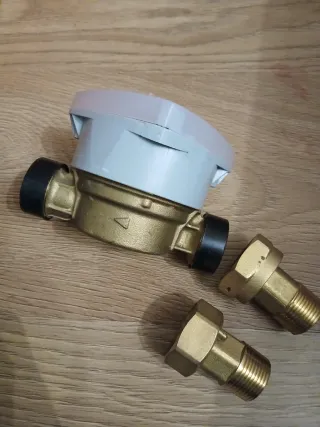 Contador Agua Honeywell Calibre 20mm + Racores