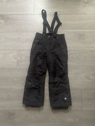 Pantalón esqui nieve niño/niña 110-116 cm