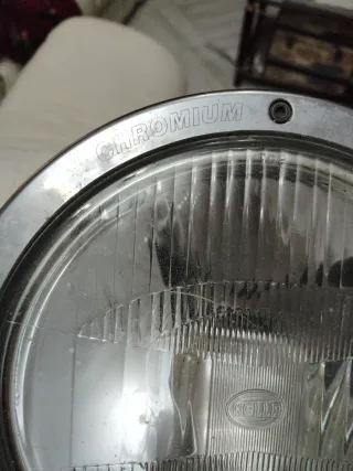 Pareja Focos Todoterreno Cromados