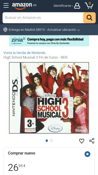 Nintendo DS Lite Rosa + 4 juegos + Accesorios