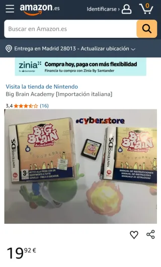 Nintendo DS Lite Rosa + 4 juegos + Accesorios