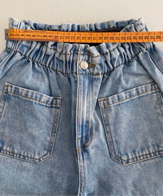 Jeans Zara bambina vita alta elasticizzata